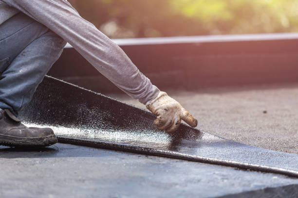 Professional Basement Waterproofing technician working in Sulphur Springs, OH